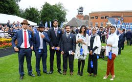 The students who will have their big day at Newmarket this weekend
