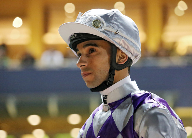 João Moreira at Happy Valley Racecourse. RacingFotos.com