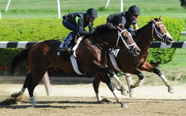 Handicapping the Belmont: Challenges from Materiality, Mubtaahij, Frosted loom for American Pharoah