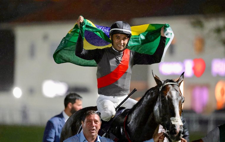 Tears flow for as homegrown hero Joao Moreira lands South America’s signature event
