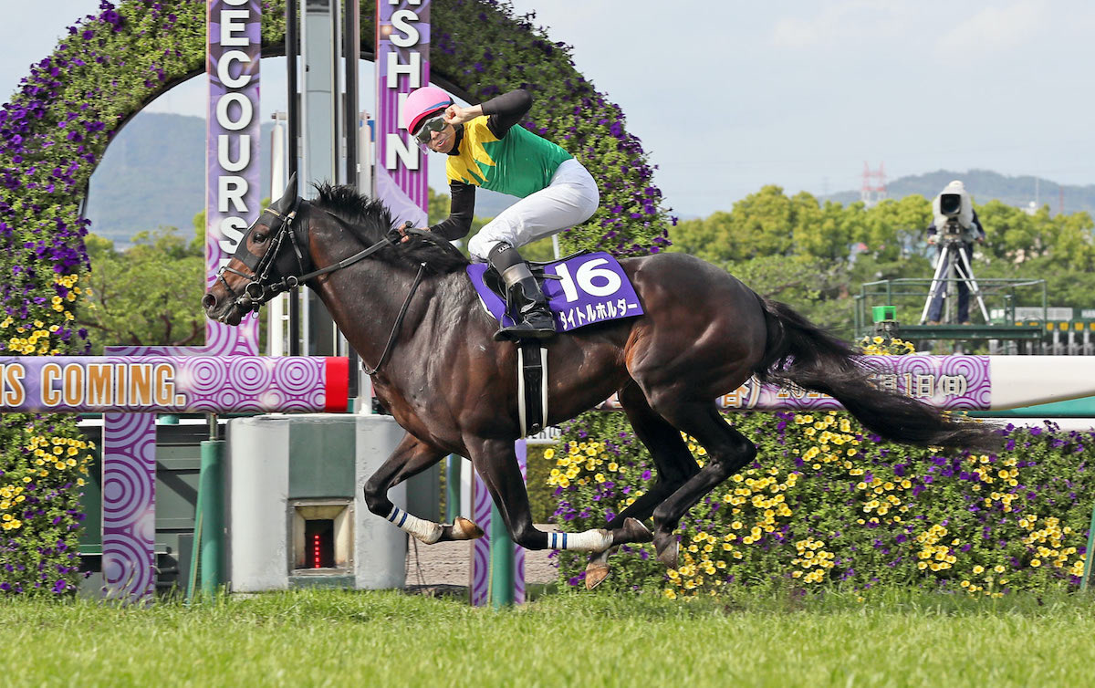 Titleholder, pictured here winning the Tenno Sho (Spring) under Arc jockey  Kazuo Yokoyama, heads a four-strong Japanese assault. Photo: Japan Racing Association