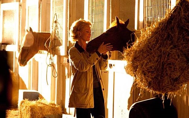 There are countless heart-to-hearts between Penny and her horse. (Disney photo)