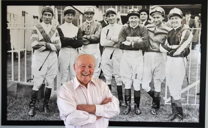 Ron Hutchinson: popular Aussie jock won Ascot Gold Cup 50 years ago on Ragstone. Photo: Mornington racecourse