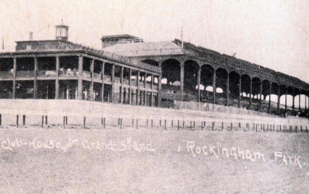 Enduring legacy: the original Rockingham Park grandstand in 1906