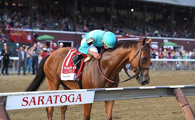 Lady Eli: Cherie DeVaux had a ‘special bond’ with the five-time G1 winner during her time with Chad Brown. Photo: NYRA/Joe Labozzetta (Coglianese)