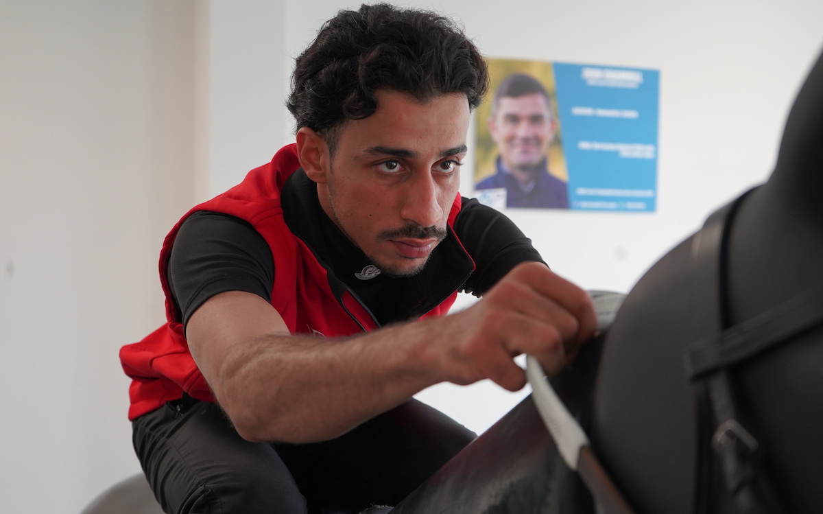 Mohamed Jameel: ‘I would like to ride outside Bahrain, of course.’ Photo: Laura King