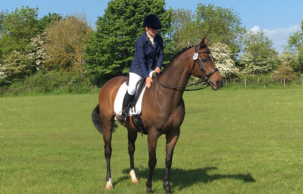 Friends forever: Emma Chapman and Alf at the 2023 RoR regional dressage championships. Photo supplied