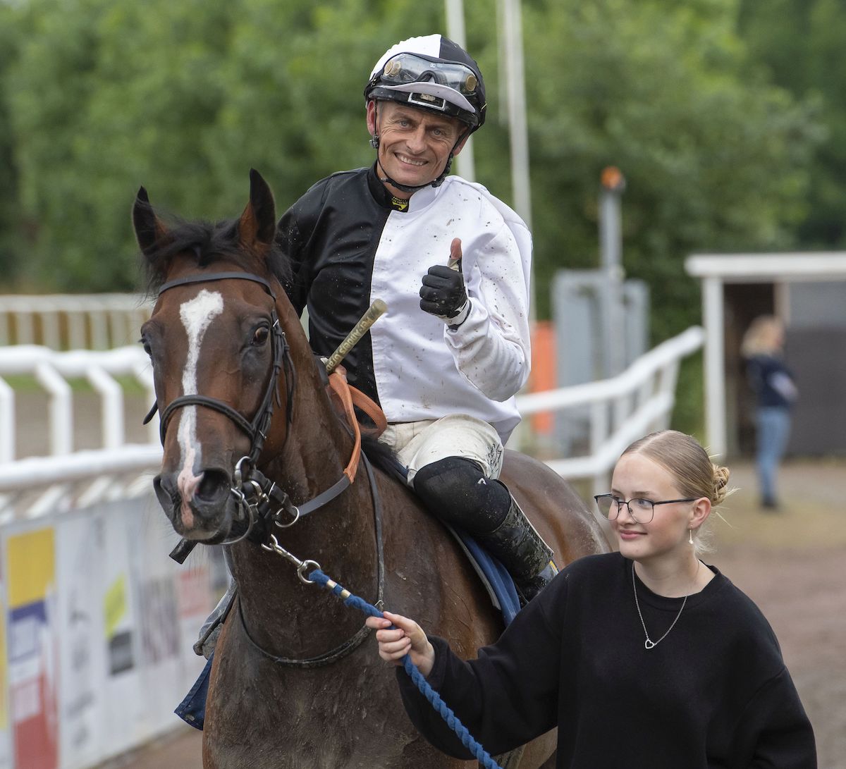 Youth club: Per-Anders Gråberg, ten-time Swedish champion jockey, began his career at 17. Photo: Stefan Olsson / Svensk Galopp