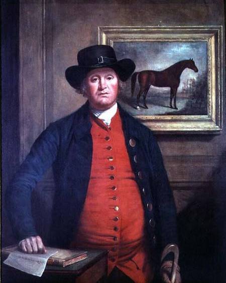 Founding father: portrait of Richard Tattersall by Thomas Beach