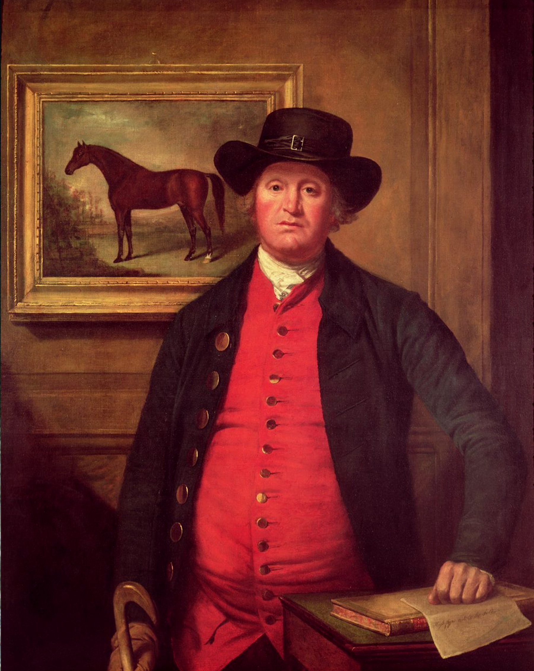 Founding father: portrait of Richard Tattersall by Thomas Beach