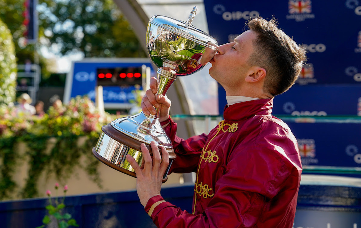 Oisin Murphy: crowned champion jockey at Ascot. Photo: Megan Coggin