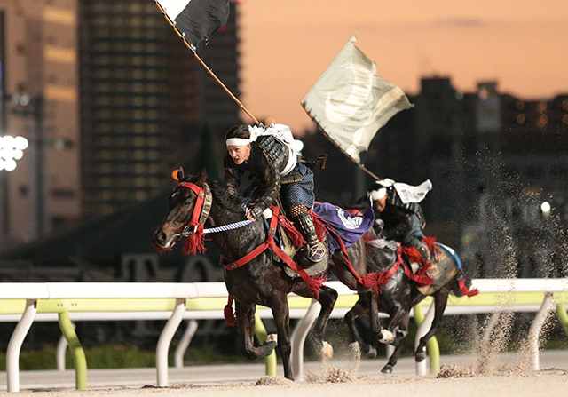 Soma Nomoai racing at Ohi racecourse in Tokyo. Photo: netkeiba