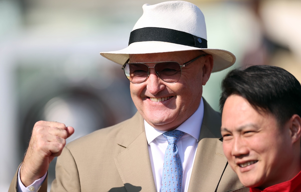 David Hayes: trains Ka Ying Rising. Photo: Hong Kong Jockey Club