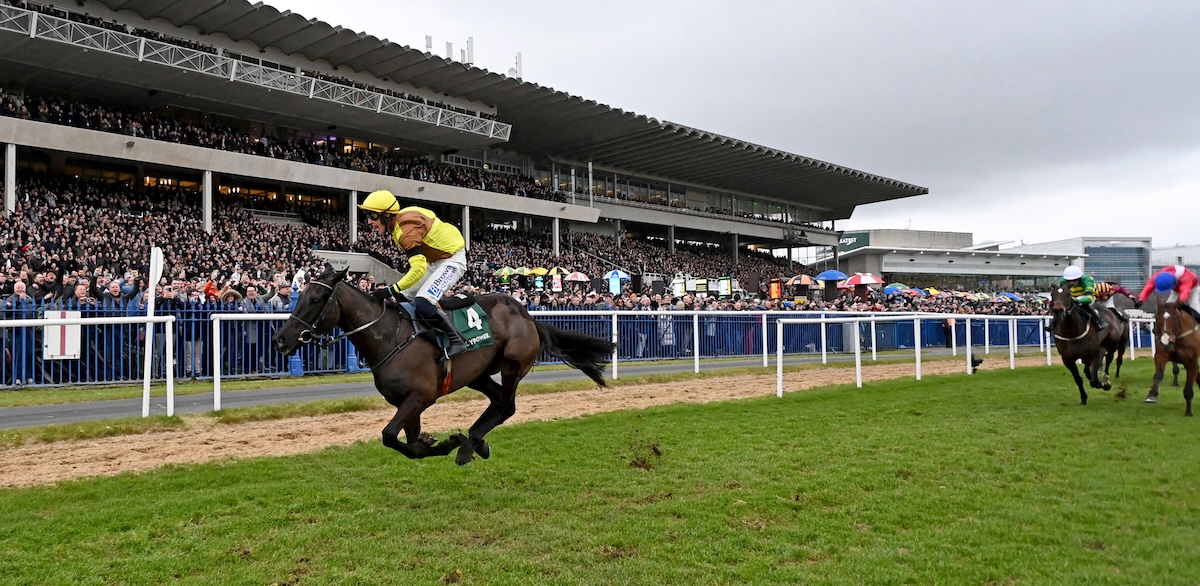 Galopin Des Champs and Paul Townend are well clear. Photo: Healy Racing / focusonracing.com