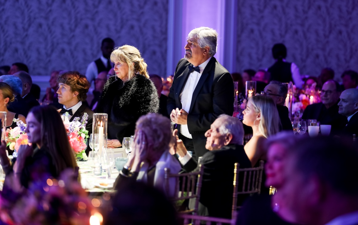 Proud parents: Erik’s Mom and Dad at the Eclipse Awards. NTRA / Sara Kauss Photography