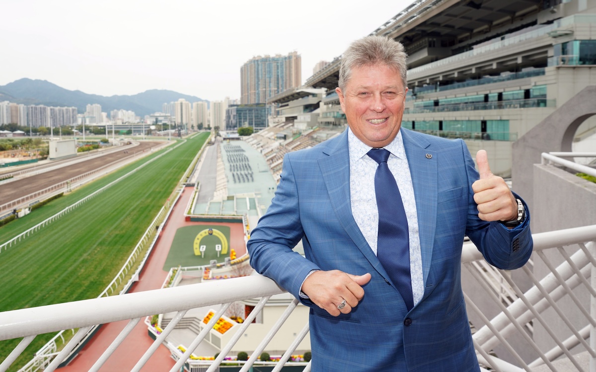 Brett Crawford: new face in town. Photo: Hong Kong Jockey Club