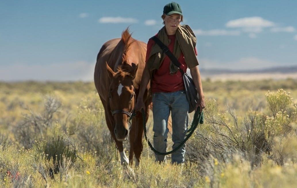 Fugitives on the run, Charley and Lean On Pete make for a lonely pair. (A24 photo)