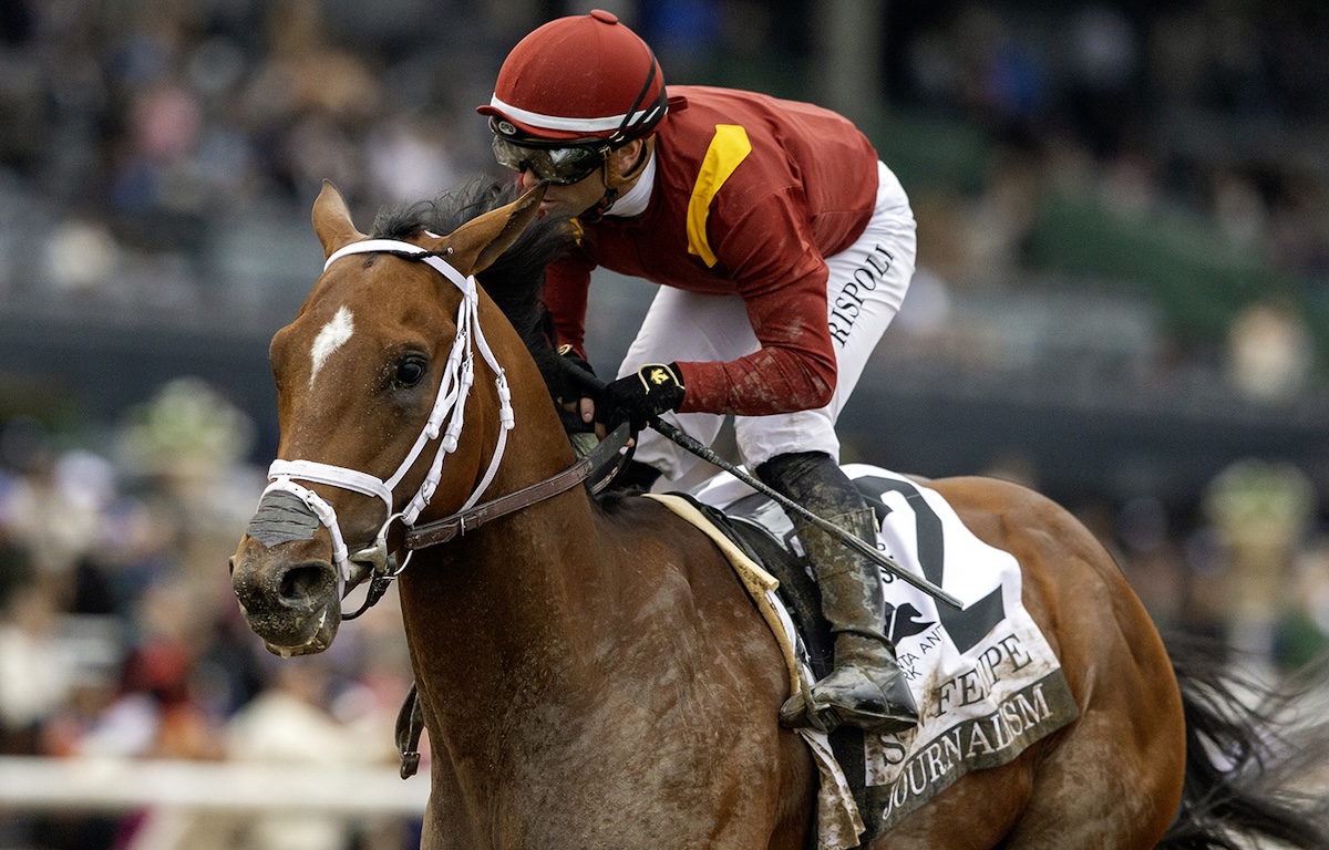 Journalism: Kentucky Derby favorite is back on the worktab. Photo: Benoit