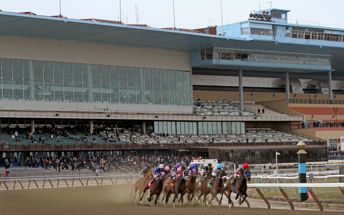 Racing at the Big A: ‘I feel like this is my Saratoga,’ says Kendrick Carmouche. Photo: Jessie Holmes/NYRA